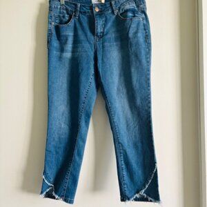Royalty For Me Anklet Mid Rise Women's Blue Jeans Size 12